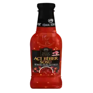 Kemal Kükrer Biber Parçacıklı Acı Biber Sosu 250ml
