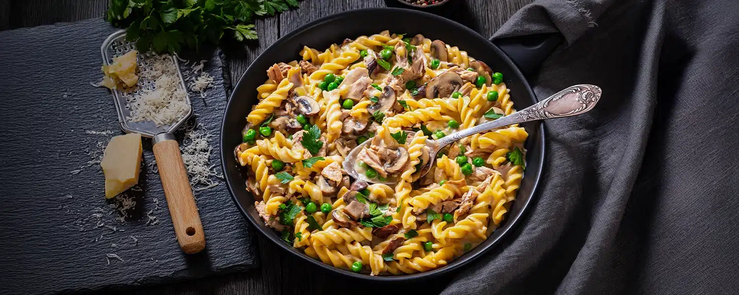 Soya Soslu Ton Balıklı Makarna