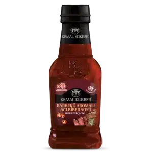 Kemal Kükrer Barbekü Aromalı Biber Parçacıklı Acı Biber Sosu 250ml