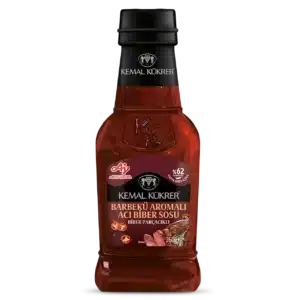Kemal Kükrer Barbekü Aromalı Biber Parçacıklı Acı Biber Sosu 250ml